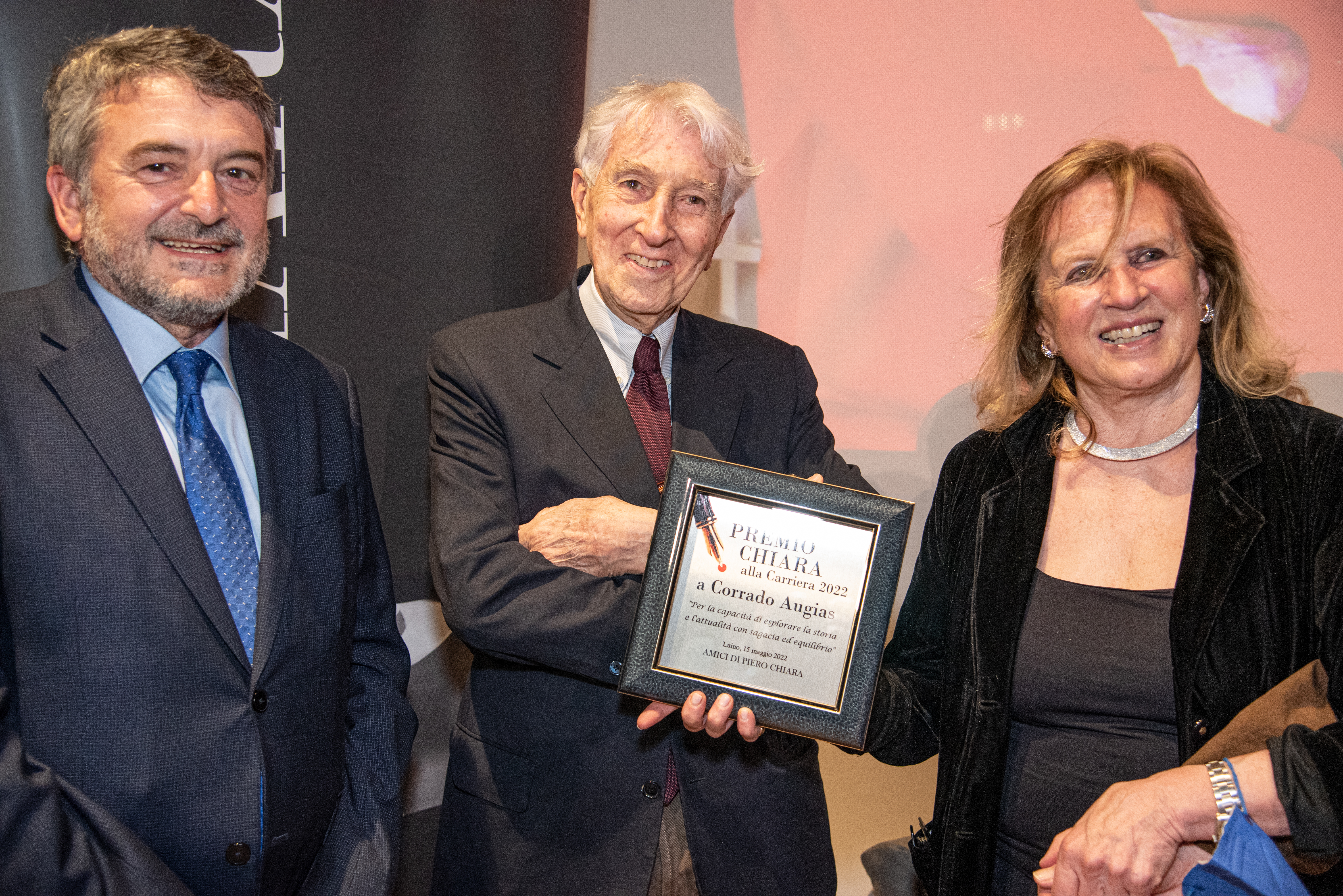 Premio Chiara alla Carriera 2022 a Corrado Augias