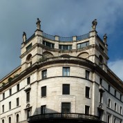 Il palazzo in Corso Roma (oggi Corso Moro) a Varese ove abitava Piero Chiara