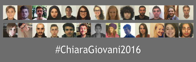 A tu per tu con… i finalisti del Premio Chiara Giovani 2016