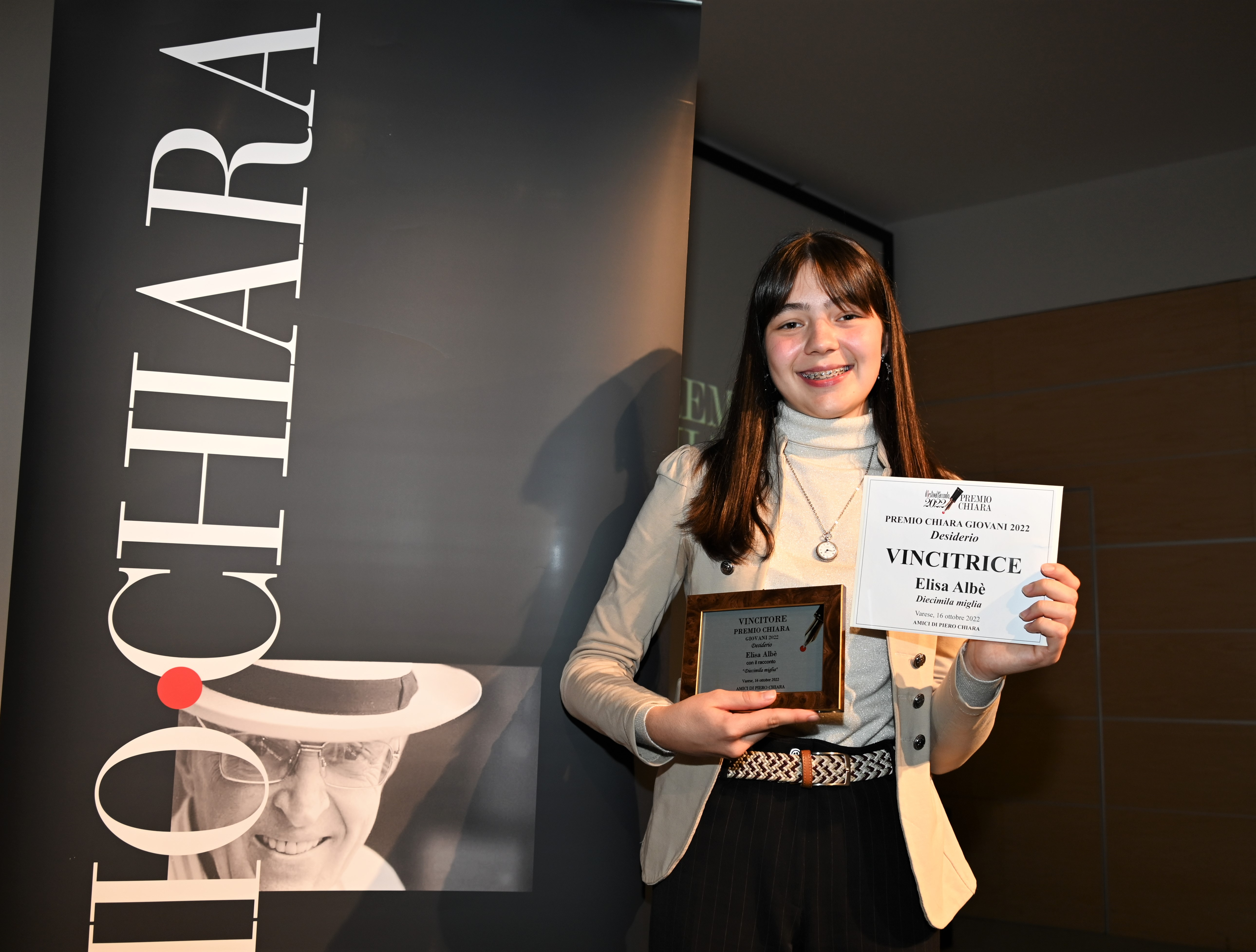 Elisa Albè Vincitrice Premio Chiara Giovani 2022
