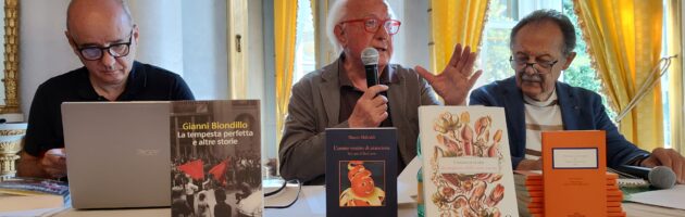 Biondillo, Malvaldi, Scotti: un racconto che guarda al futuro